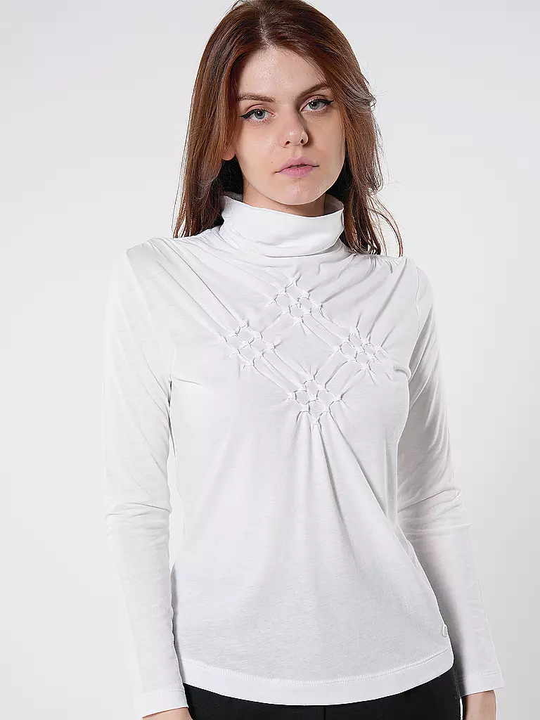 ARMARGENTUM Langarmshirt KEA weiss