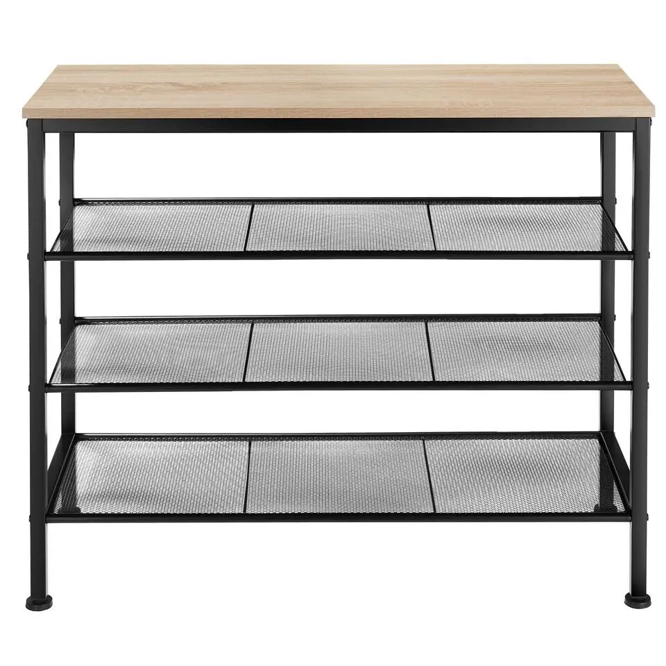 tectake Schoenenrek Newport 80,5x30,5x72,5cm