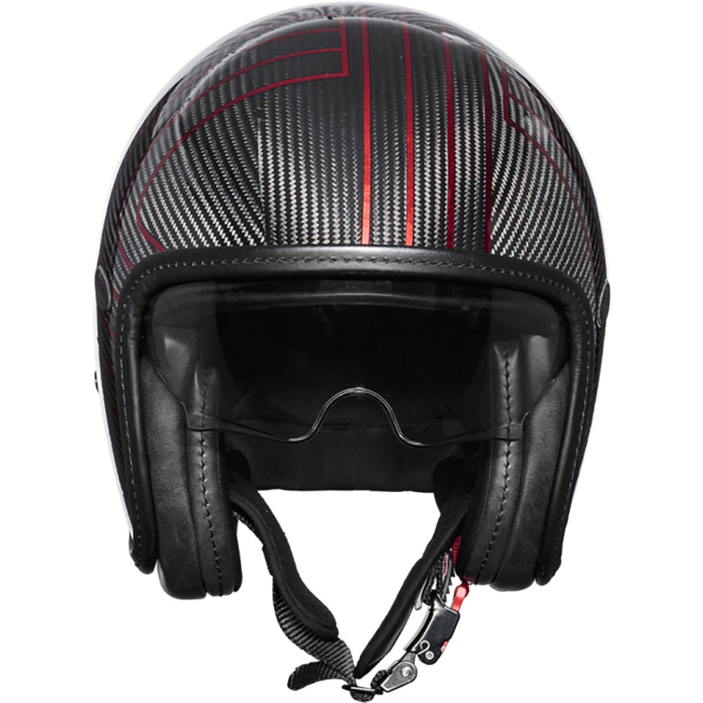 premier - Casque Vintage Platinum Ed Carbon Ex Carbone / Rouge