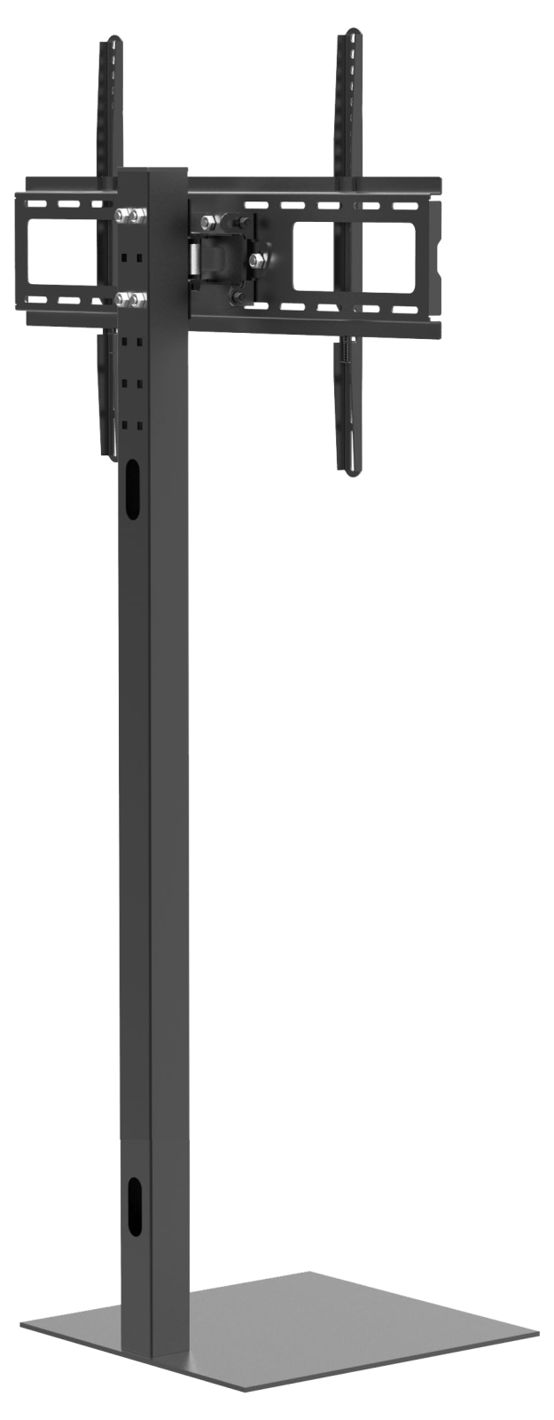 TV-Standfuß ZANTA - schwarz - Stahl