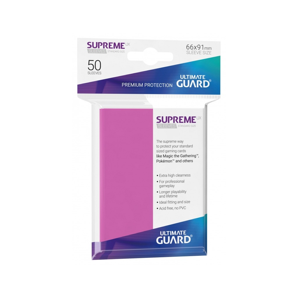 50 Supreme UX Sleeves Standard Size
