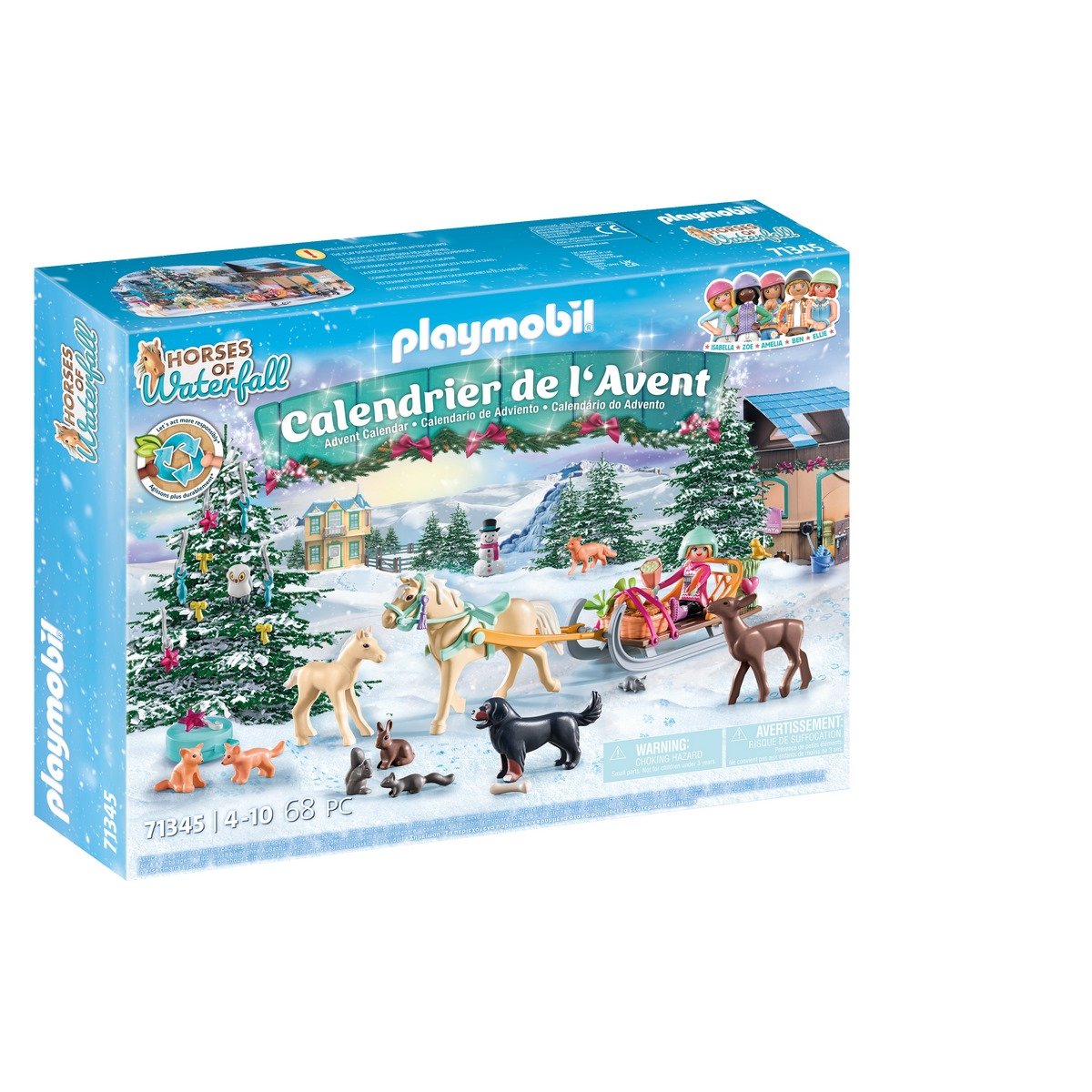 Calendrier de l'avent le club équestre Playmobil 71345