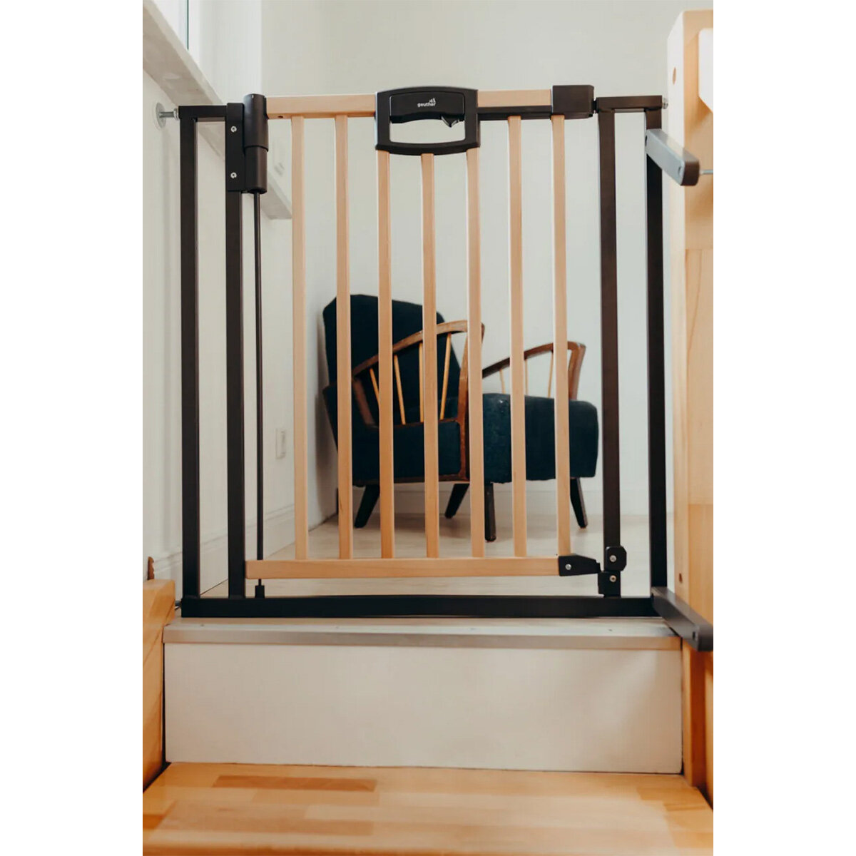 Geuther Baby Products GmbH Geuther by reer 2793 Treppenschutzgitter Easylook, zum Klemmen 84,5 - 92,5 cm