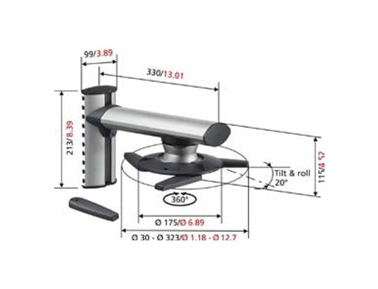 VOGEL'S - Support mural 8023654