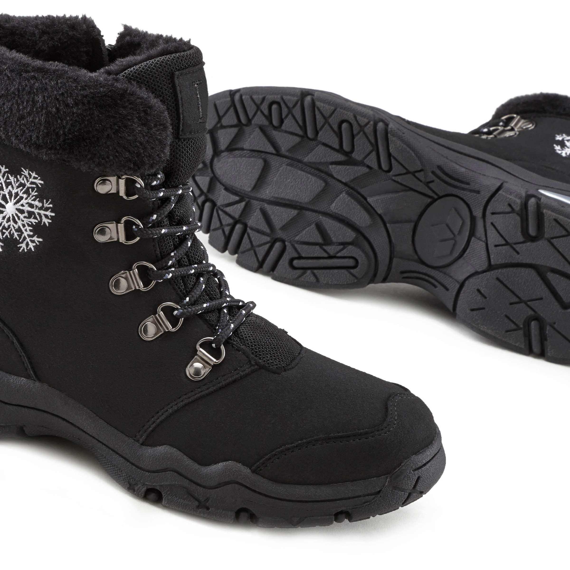 LASCANA Winterstiefelette  Stiefelette,Stiefel,Winterstiefel wind-& wasserabweisender Tex-Membran
