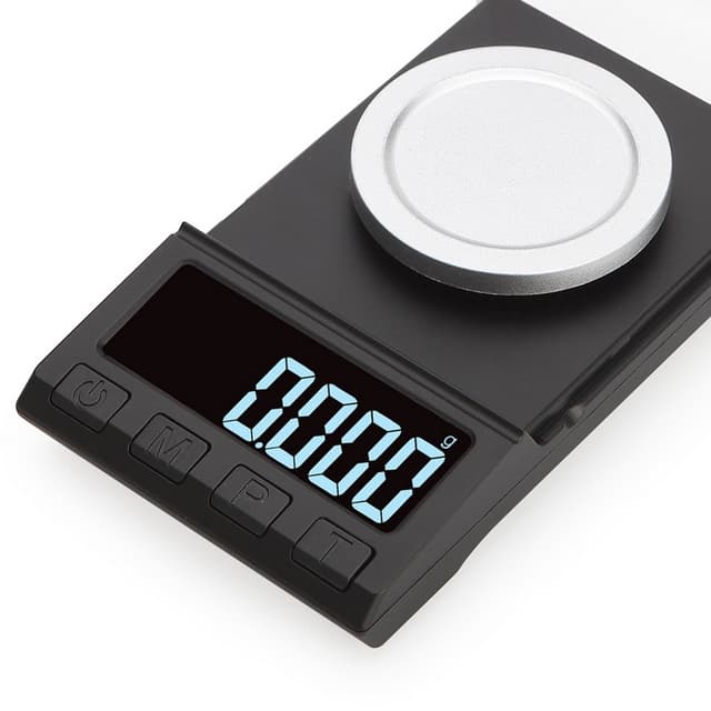 Højpræcision mini-digital vægt 10 g / 0,001 g
