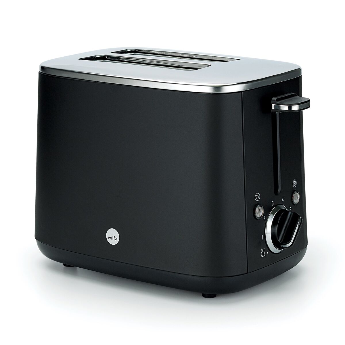 TO2B-1000 brødrister, svart