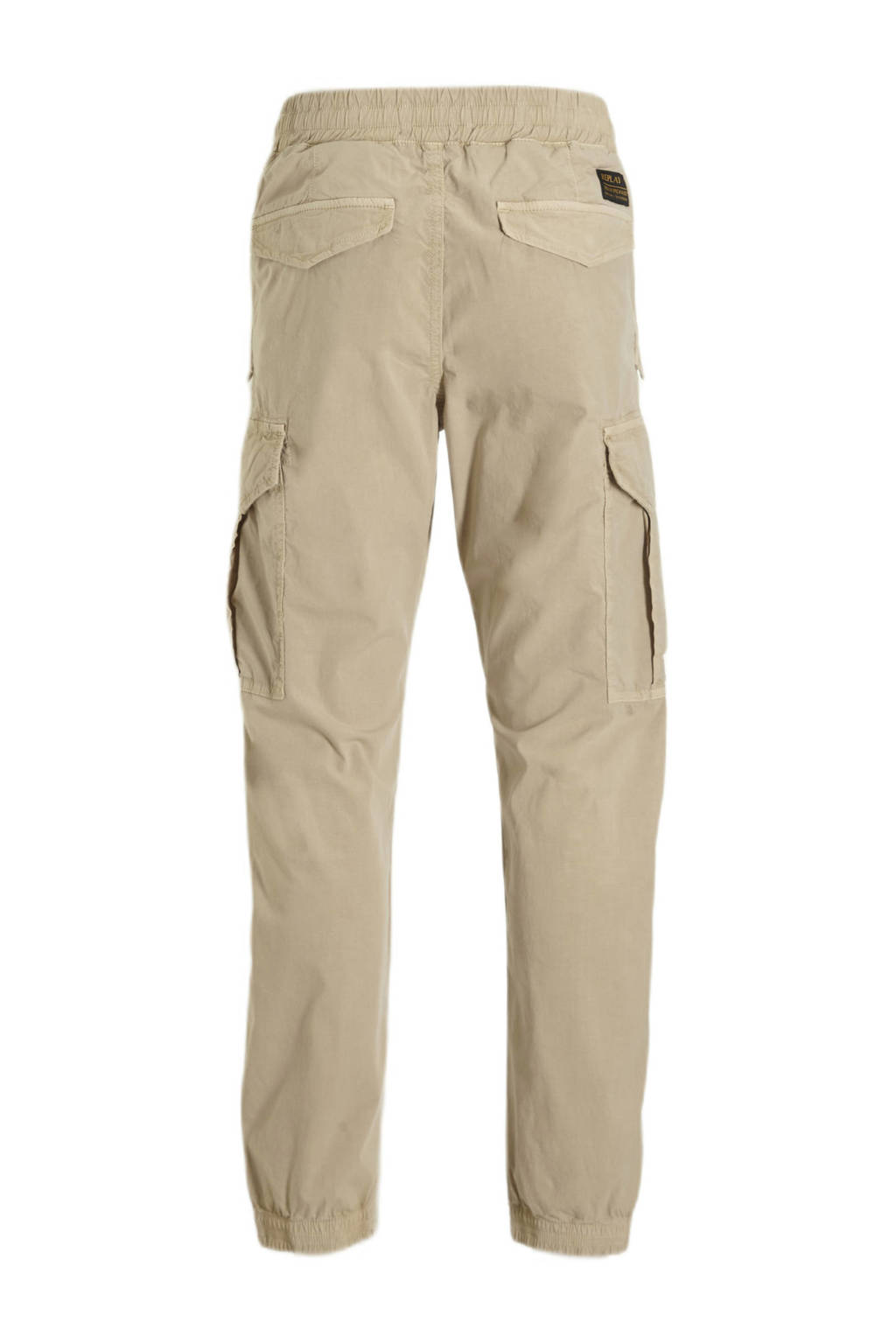 REPLAY cargobroek kaki