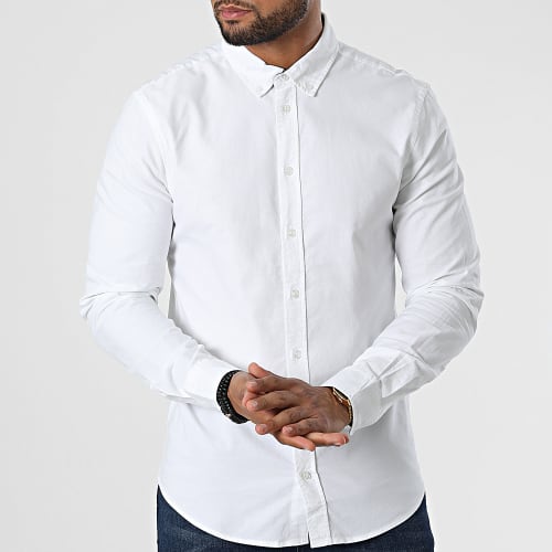 Chemise Manches Longues Bhnail 20709454 Blanc