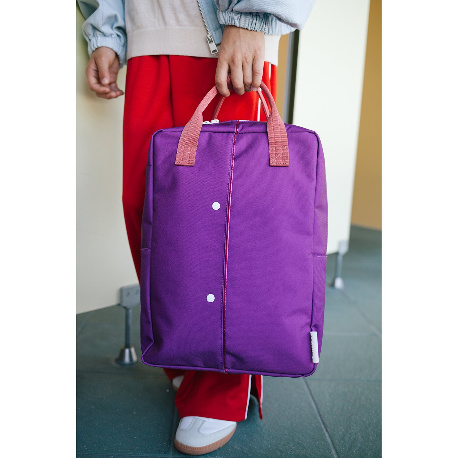 Sticky Lemon Better Together Uni Backpack Large purple tights
