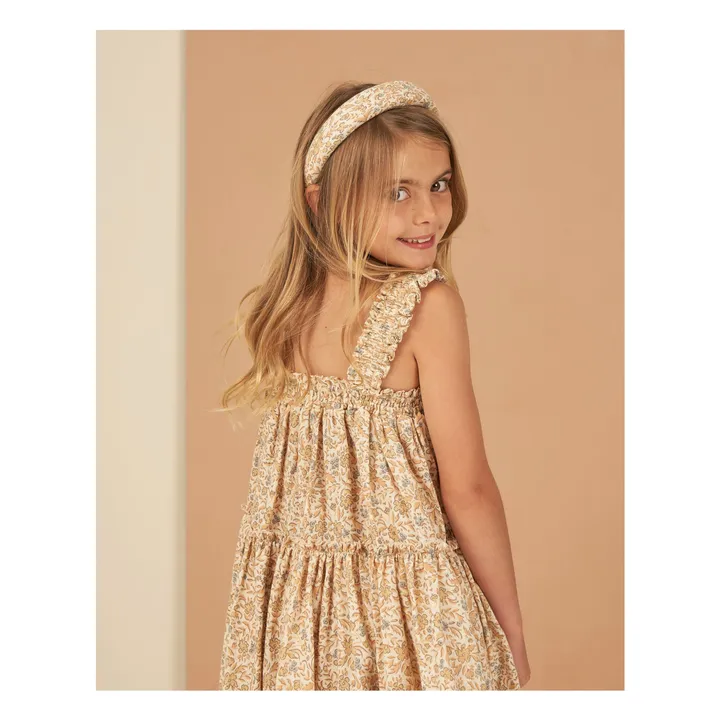 Rylee + Cru Robe Cicily Fleurie | Jaune