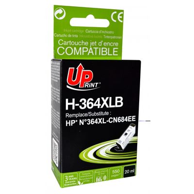 Cartouche compatible HP 364XL - noir - Uprint