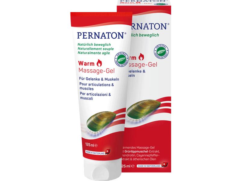 Pernaton Warm Massage-Gel 125 ml Massagegel bei Muskelschmerzen