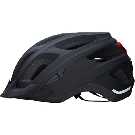 CSI Premium Cykelhjelm med lys-matsort