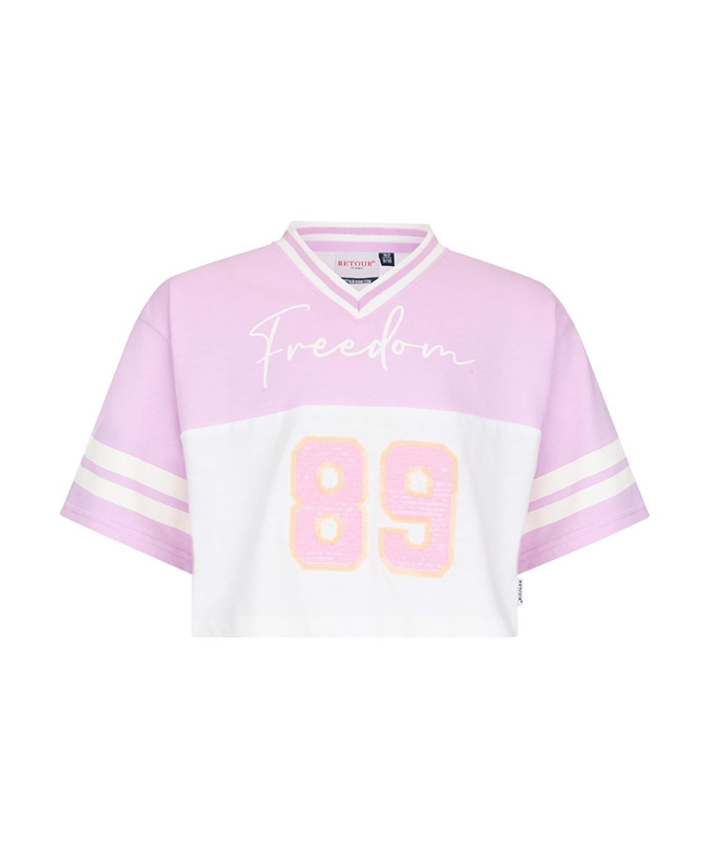 Retour Meisjes T-shirt paars