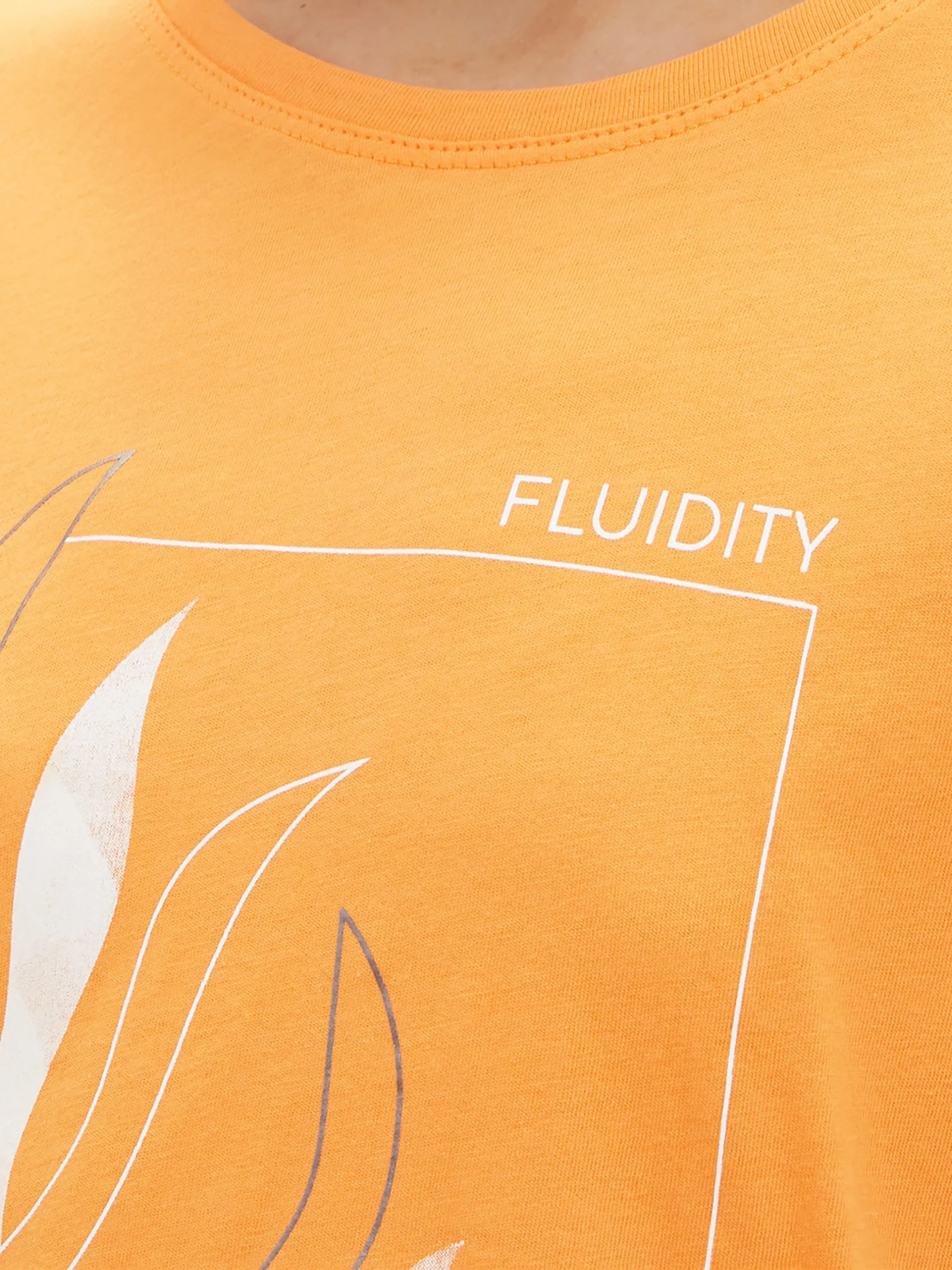 Damen Shirt mit Frontprint