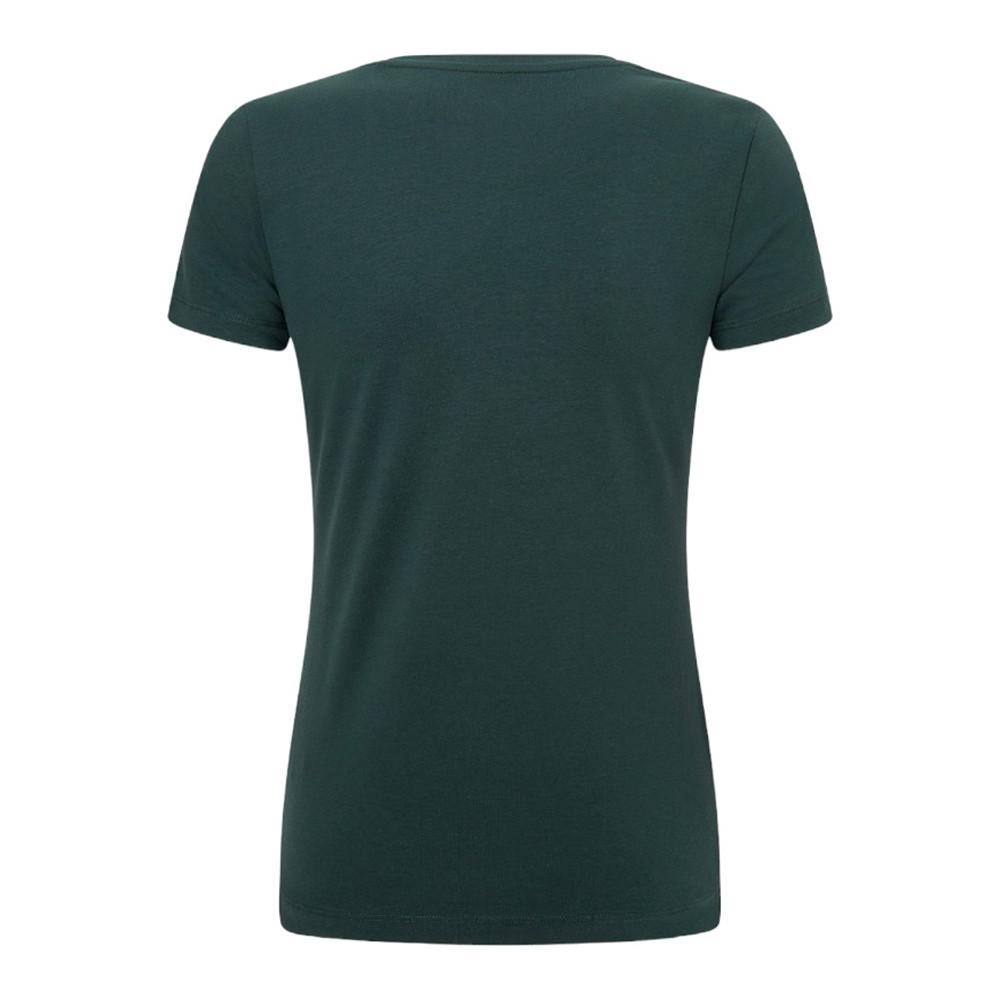 Pepe jeans T-shirt Vert Foncé Femme Pepe Jeans New Virginia