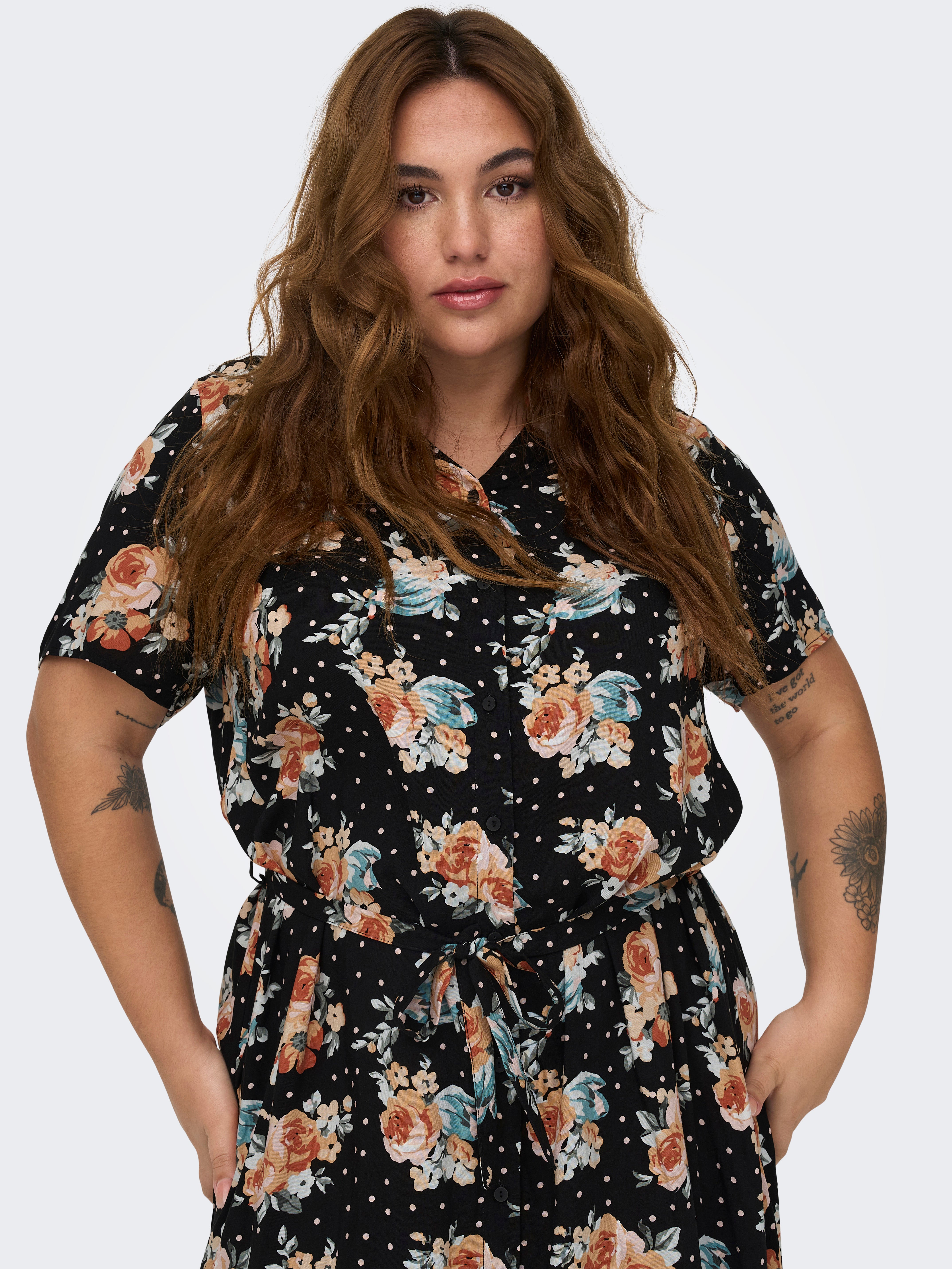 CARCILLE-TUKZU Langes Kleid Black