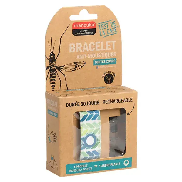 Pulseira repelente de mosquitos Manouka All Areas Graphic