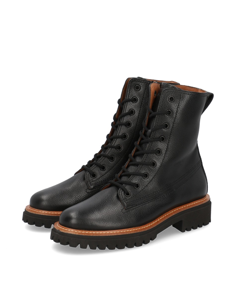 Glattleder Schnürboot