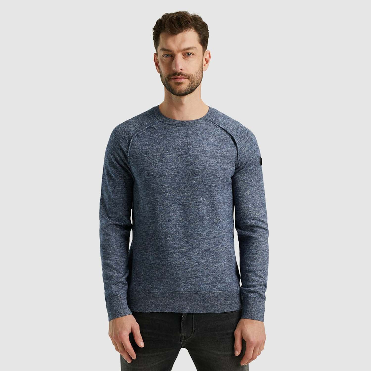 PME Legend  R-neck Soft Blend Sweater