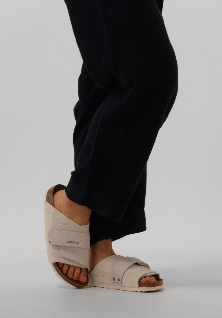 BIRKENSTOCK witte birkenstock slippers kyoto dames