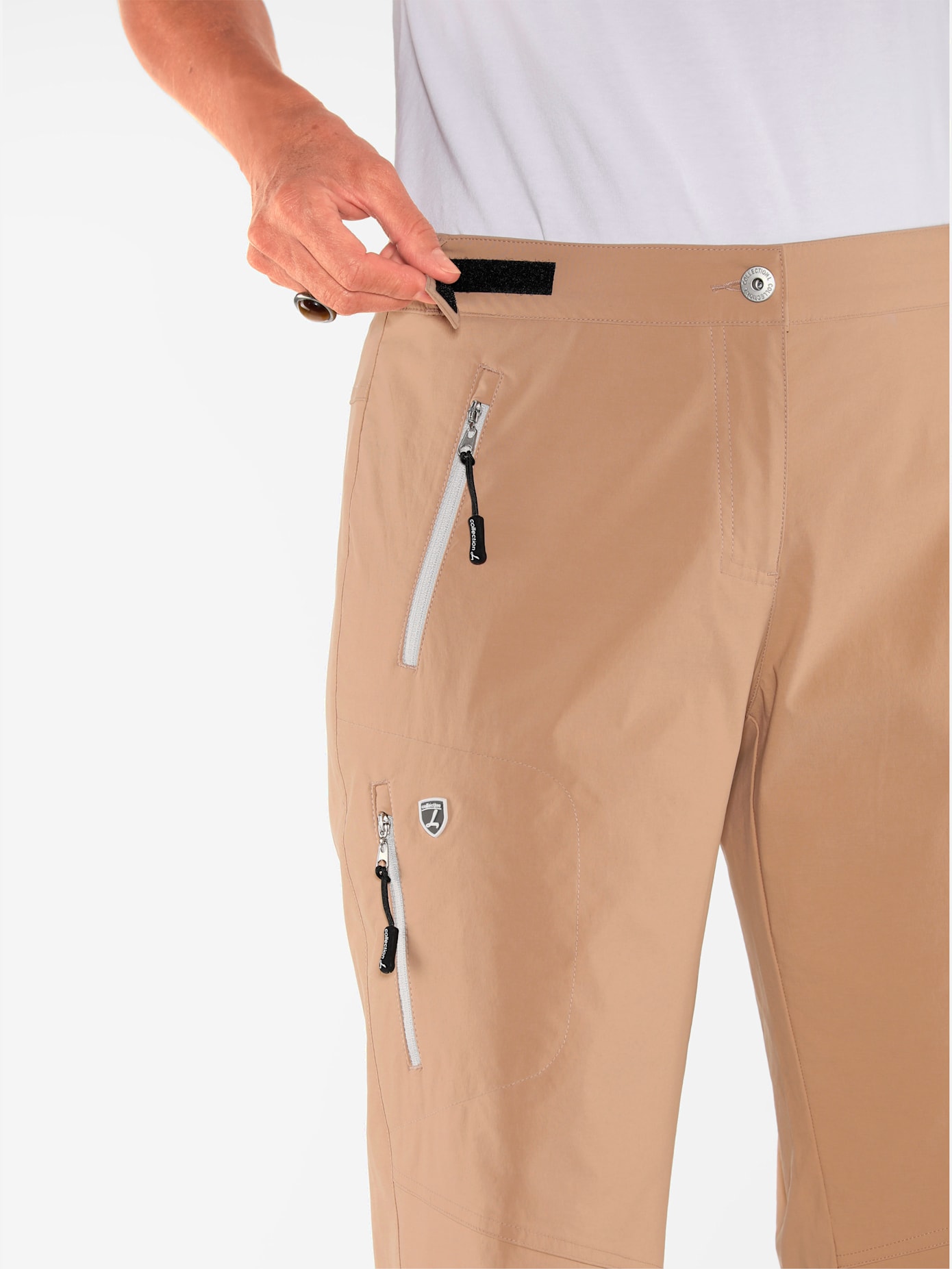 Pantalon bride réglable à la ceinture