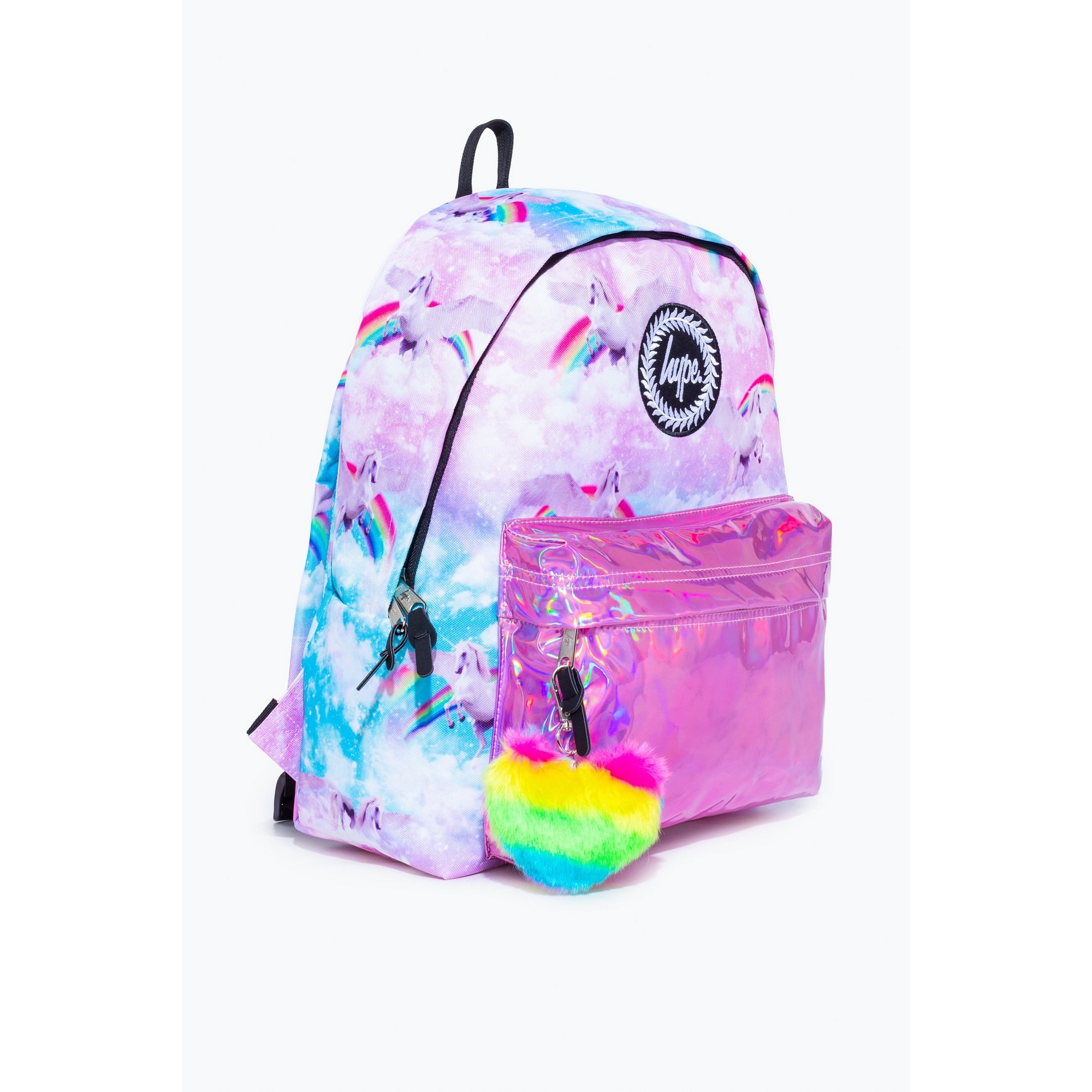 Mochila Unicórnio Holográfica para Adultos Unissex - Super Popular