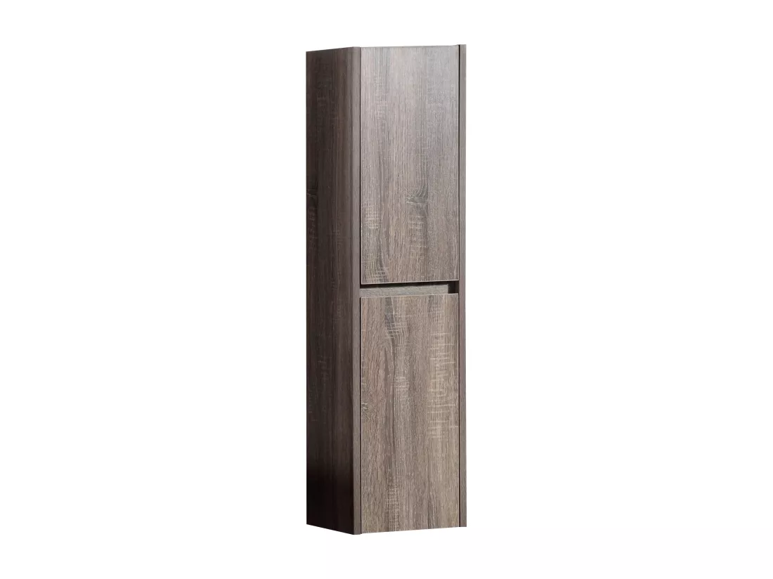 Colonne salle de bain 120 cm marron Aquadoli