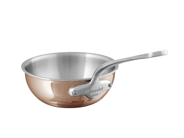 Mauviel Sauterpande buttet Copper/Steel