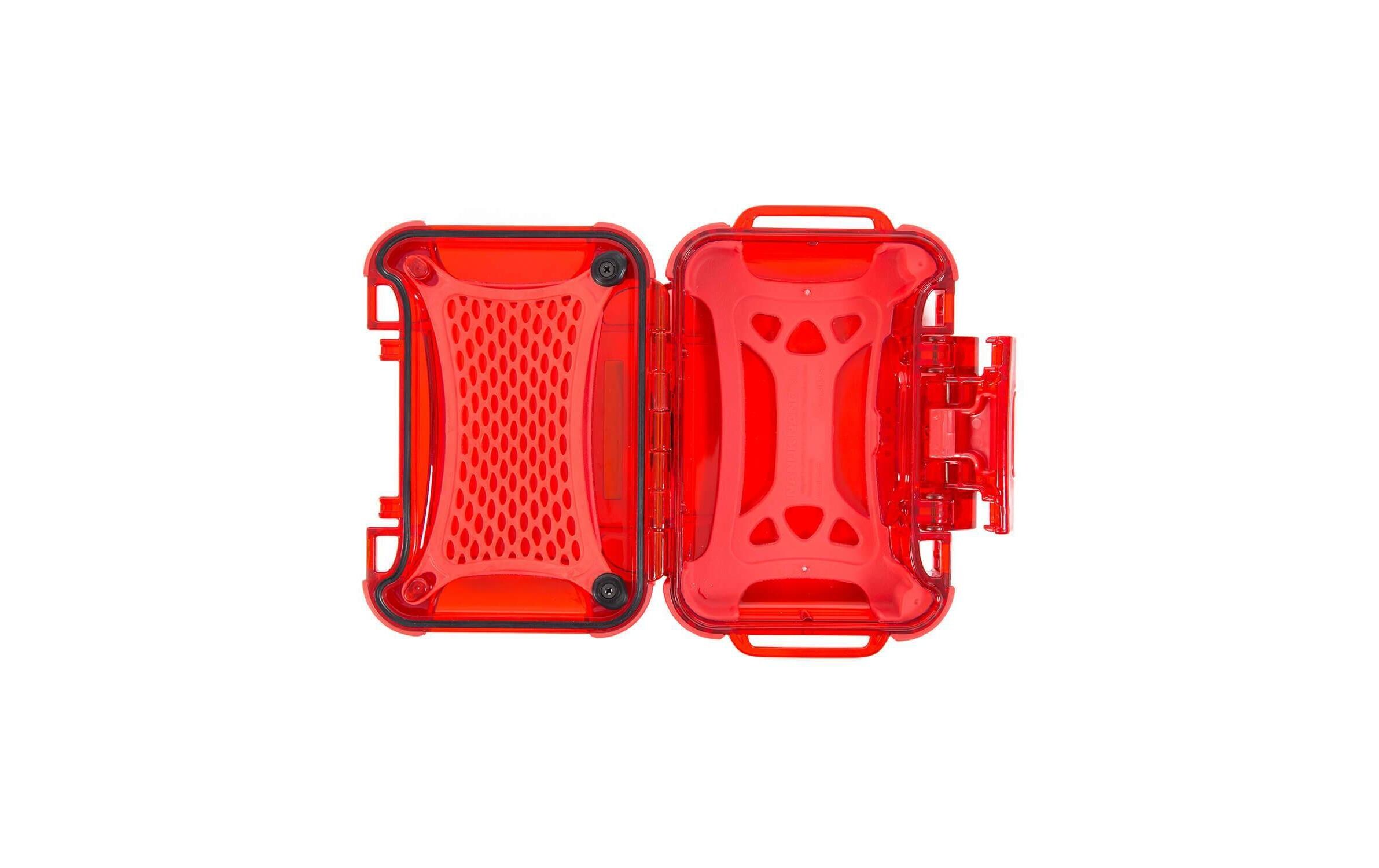 Outdoor-Koffer Nano Case 310 Erste-Hilfe leer Rot; WeissNANUK Case – leichter wasserdichter & robuster Hartschalenkoffer