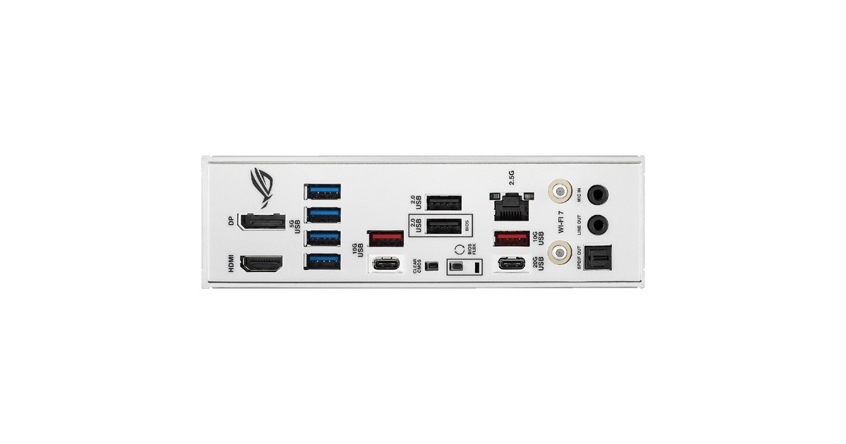 ASUSROG STRIX B850-A GAMING WIFI socket AM5 moederbord  (Wit, 2.5Gb-LAN, WLAN, BT, Sound, ATX)