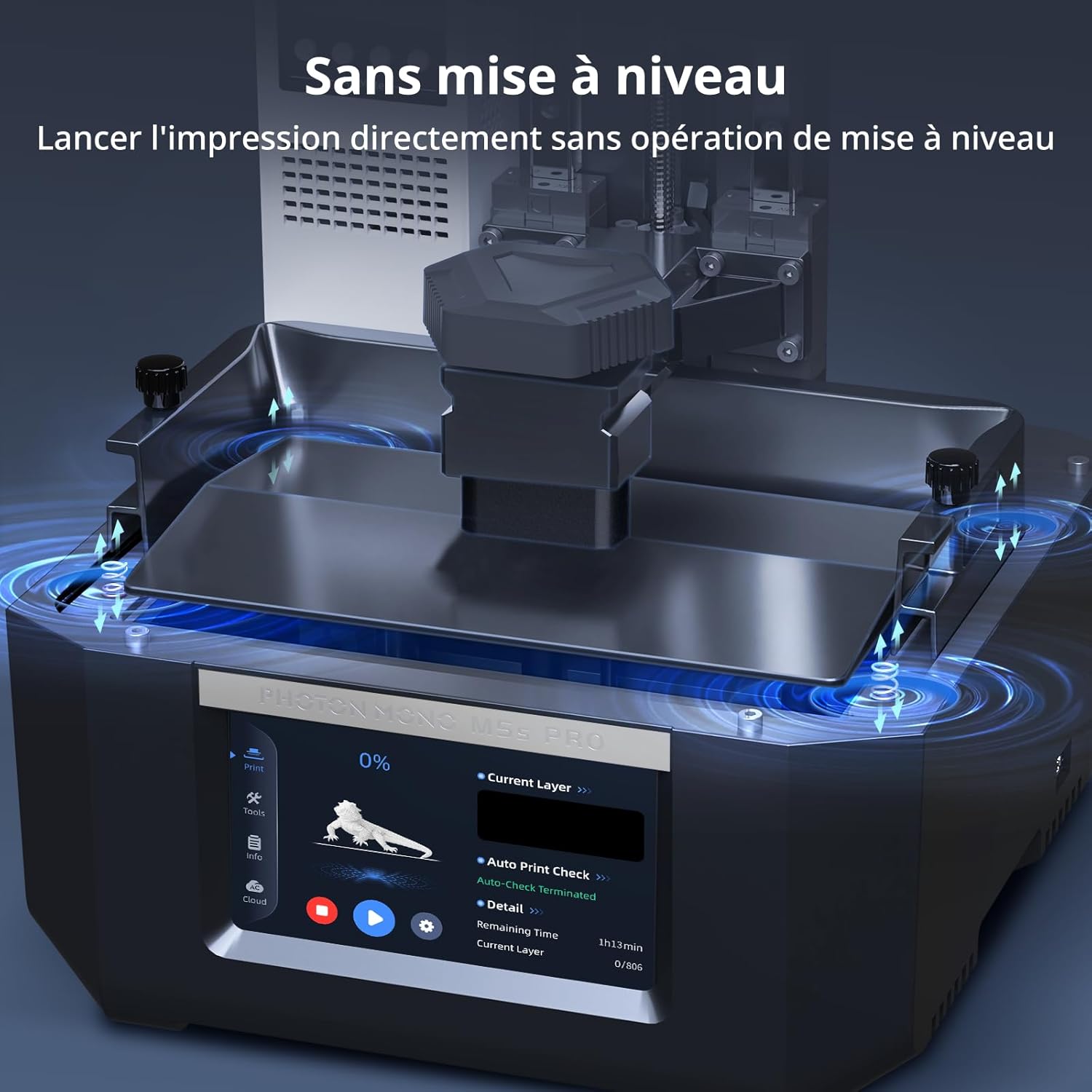 Imprimante 3D résine ANYCUBIC Photon Mono M5s Pro Ultra 14K - 223,78 x 126,38 x 200 mm