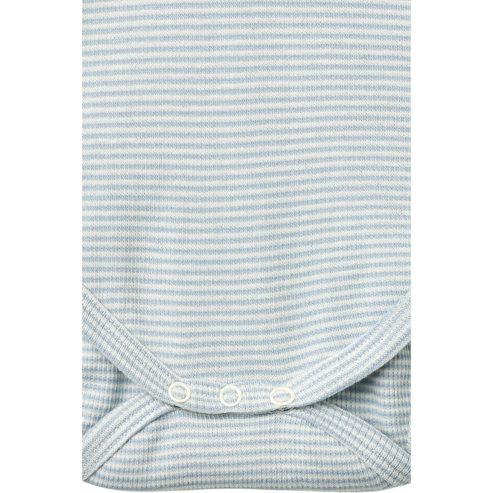 Køb COPENHAGEN COLORS Dusty Blue Stripe Stripe Modal Rib Ss Body