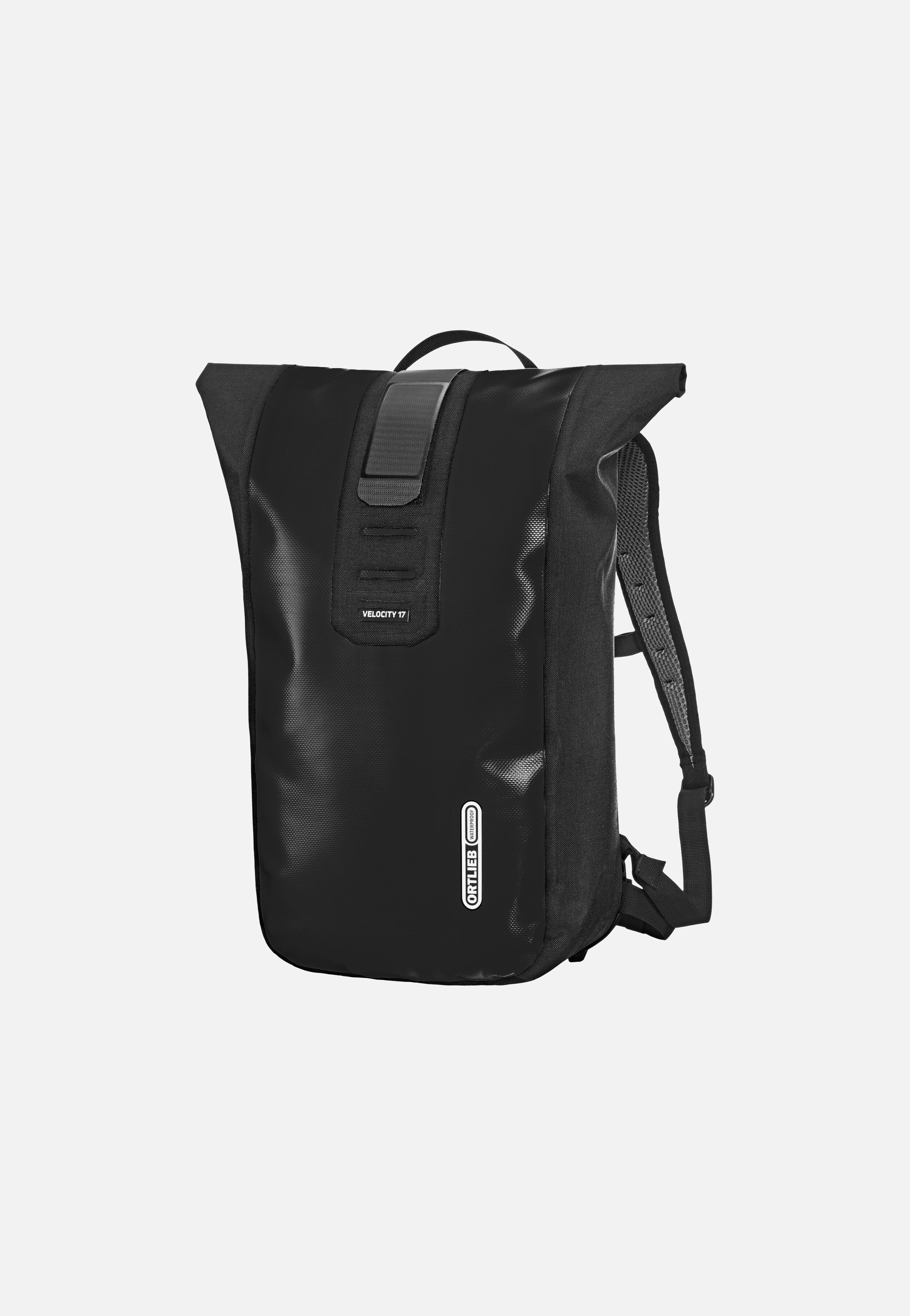 Velocity 17L Schwarz - Rolltop Rucksack