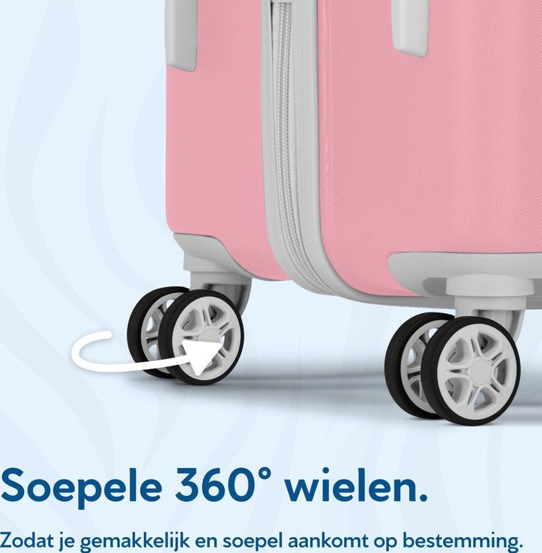 SUITSUIT - Reiskoffer - 94 Liter - ABS - Cijferslot - 360° Wielen