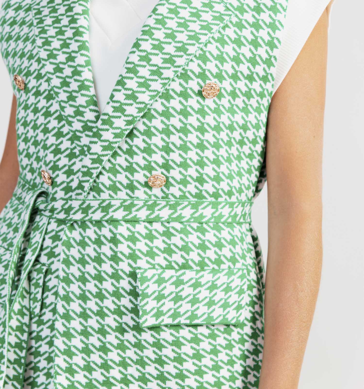 Cardigan groen