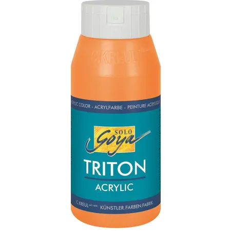 SOLO GOYA Triton Acrylic Echtorange 750 ml