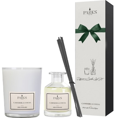Coffret bougie & diffuseur - Cashmere & cacao