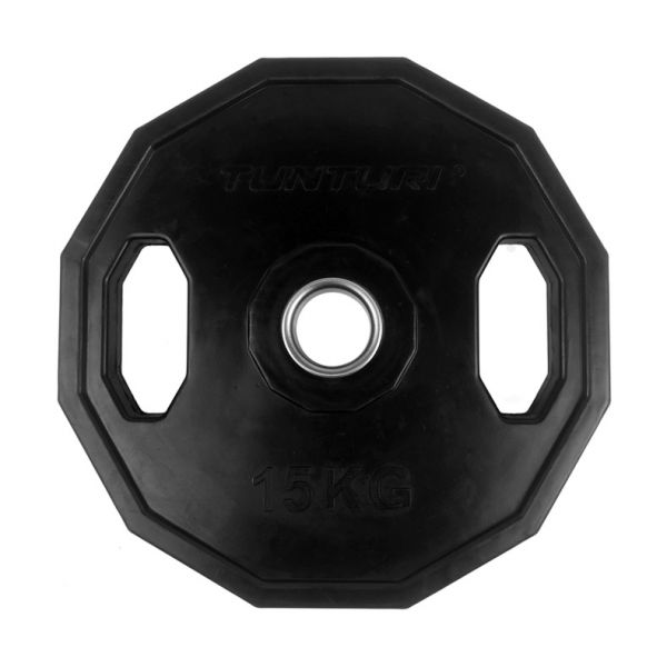 Tunturi Discos Olimpicos Olympic Rubber Plates 15kg Unidade