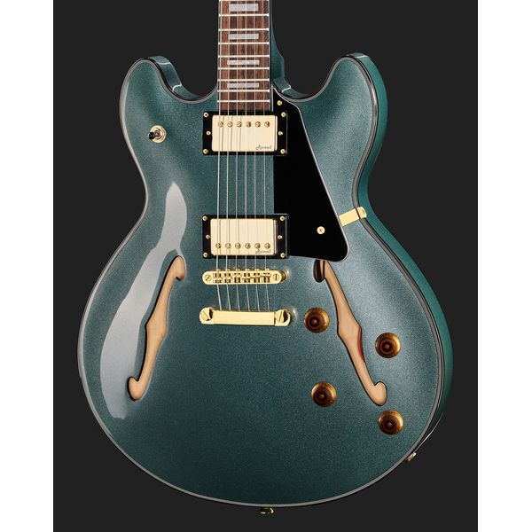 Harley Benton HB-35Plus Gun Metal Blue