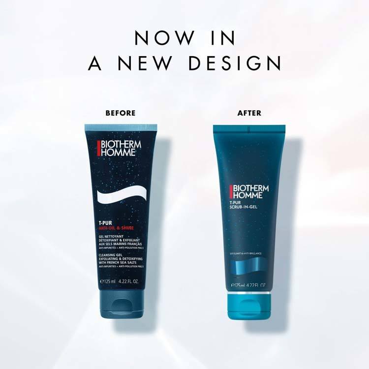 Biotherm Homme T-Pur Salty Gel Cleanser 125ml