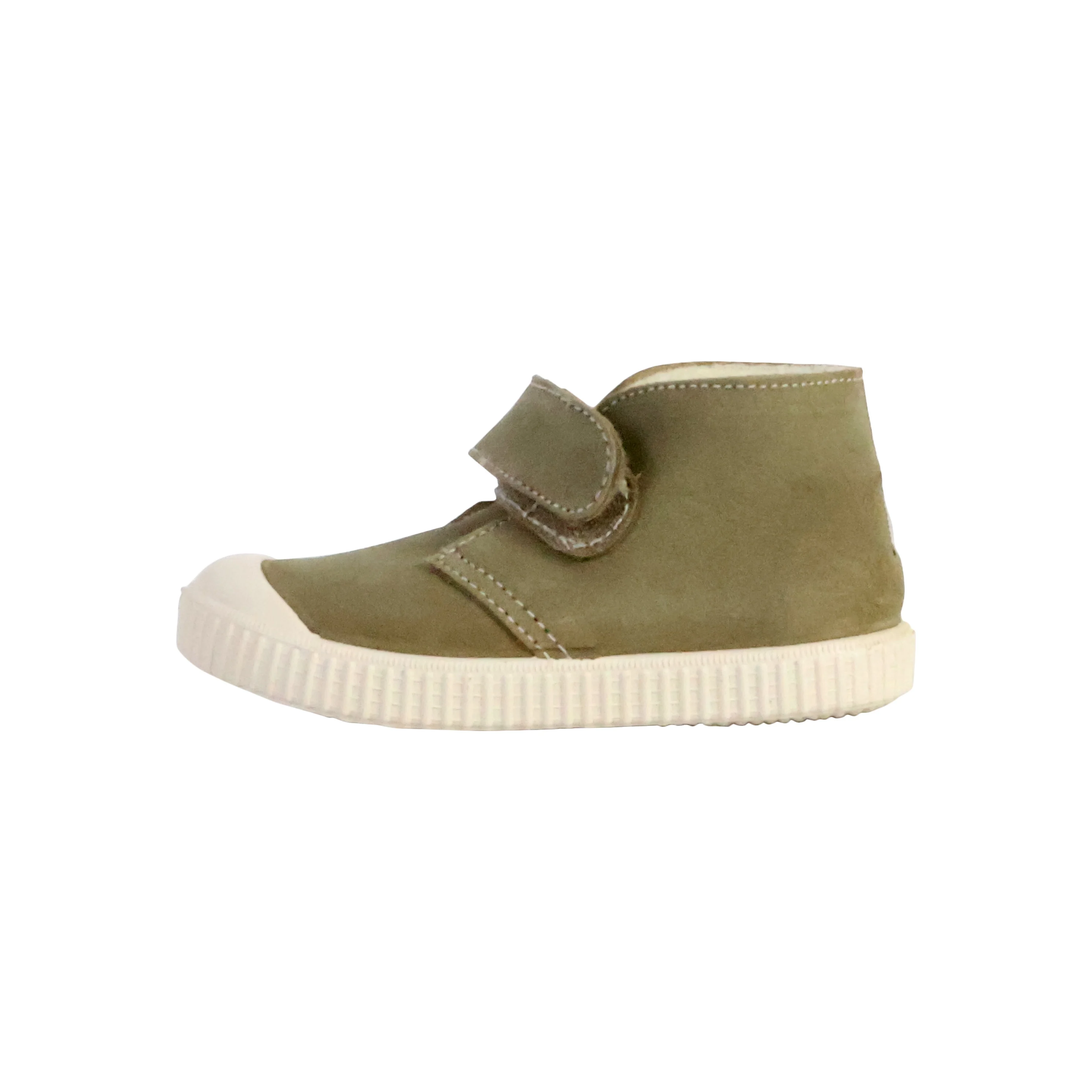 Basket cuir enfant | Vert