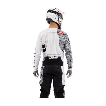 Tenue cross Leatt 3.5 RIDE KIT MAILLOT+PANTALON 2025 - Blanc