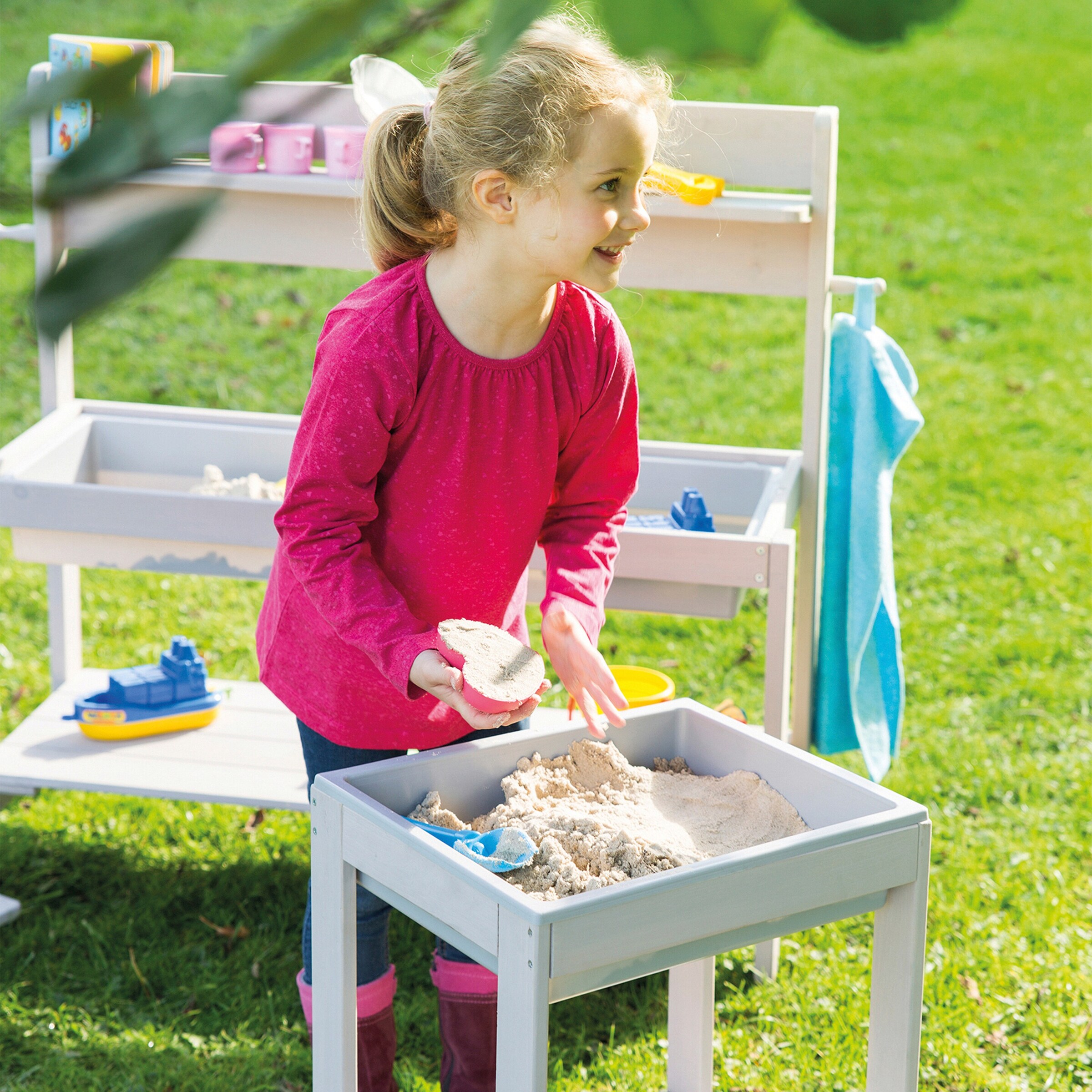 roba Outdoor Spieltisch 'TINY' Outdoor +mit Spielwanne Outdoor +