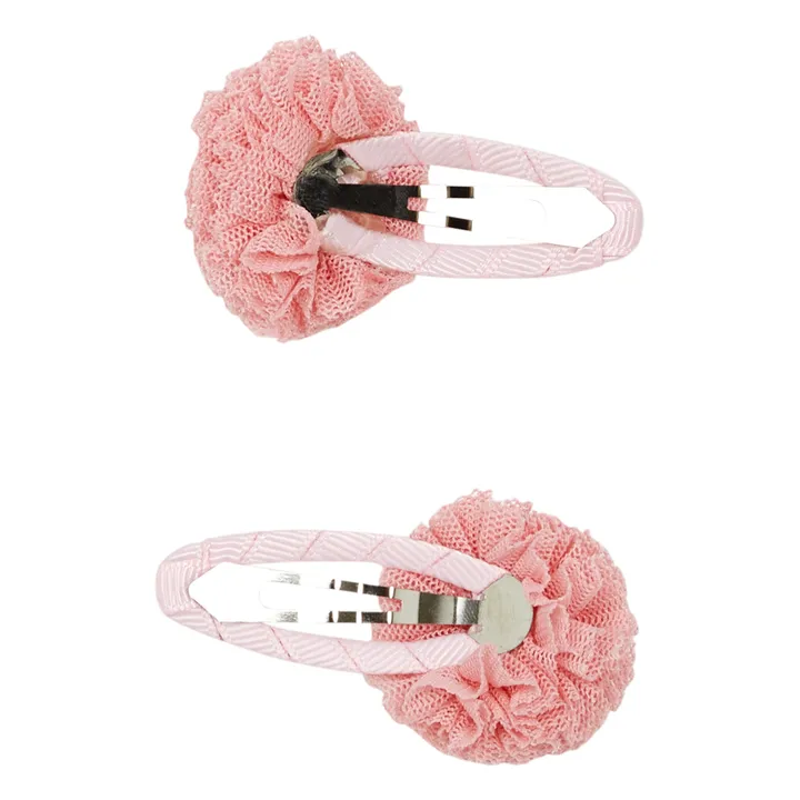 Milk x Soda Barrettes Pompom | Orange