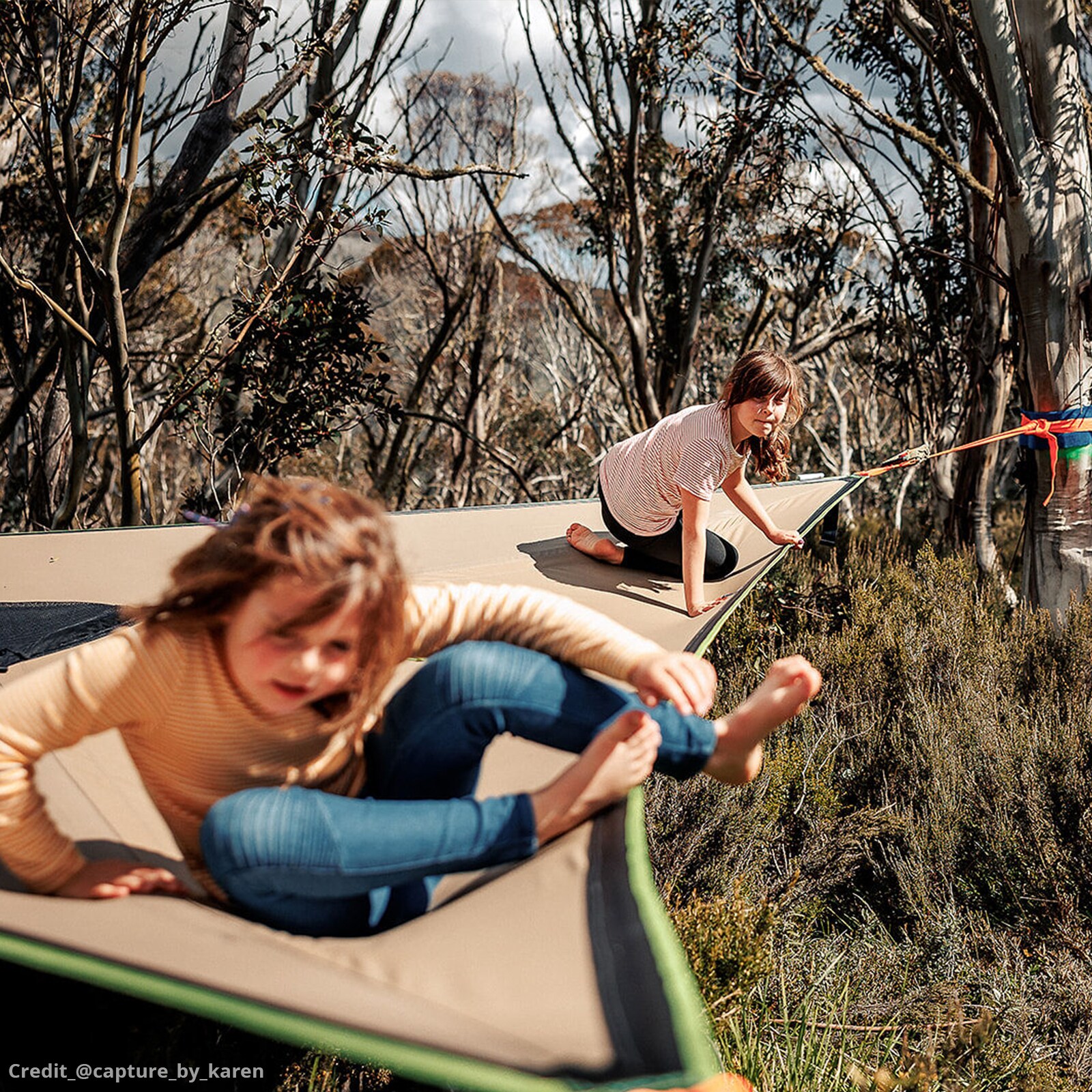 TENTSILE Hängematte Trillium Safari XL 6 Personen Outdoor Trekking Baumzelt 6x6m