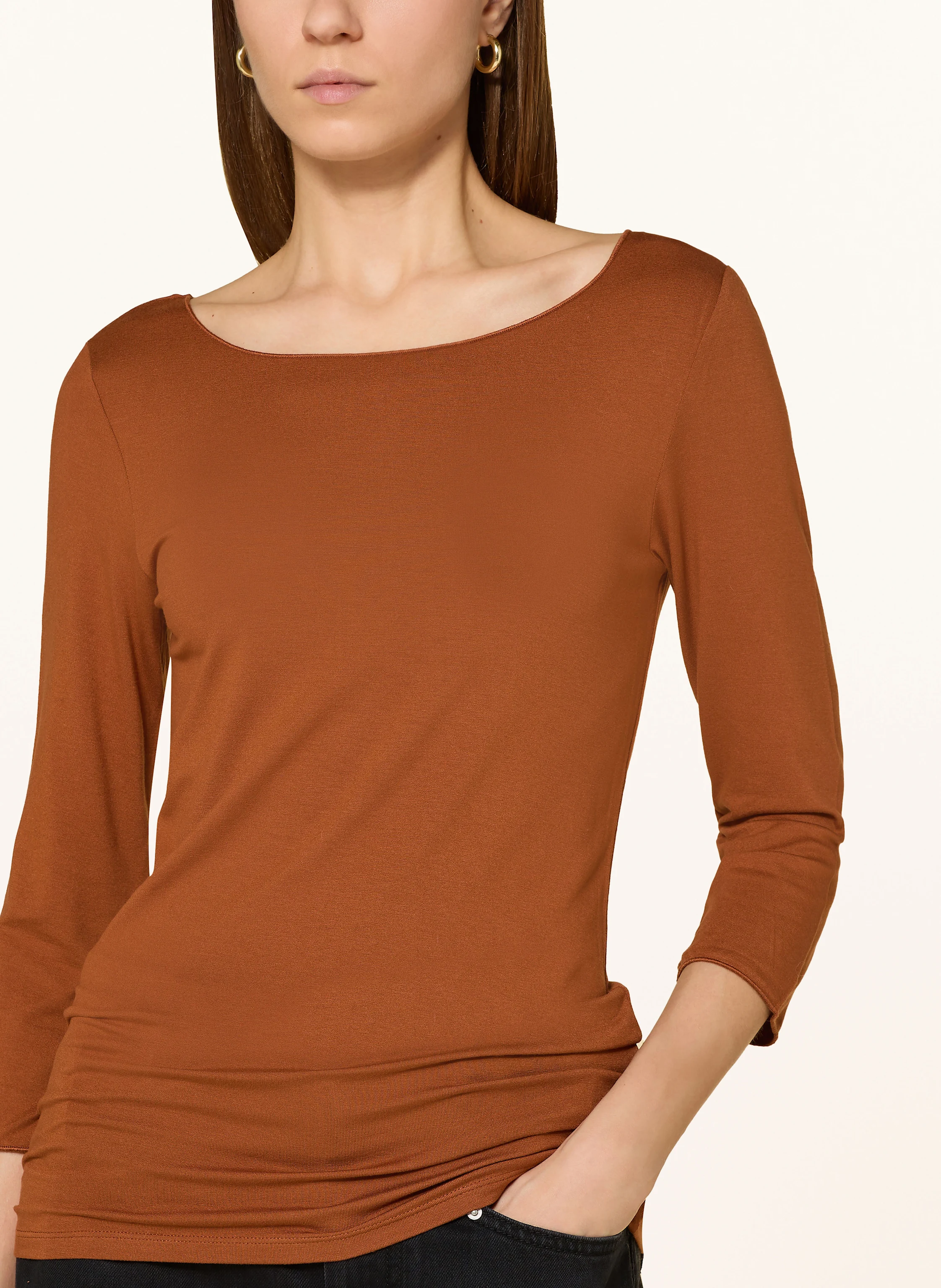 MAJESTIC FILATURES Shirt mit 3/4-Arm