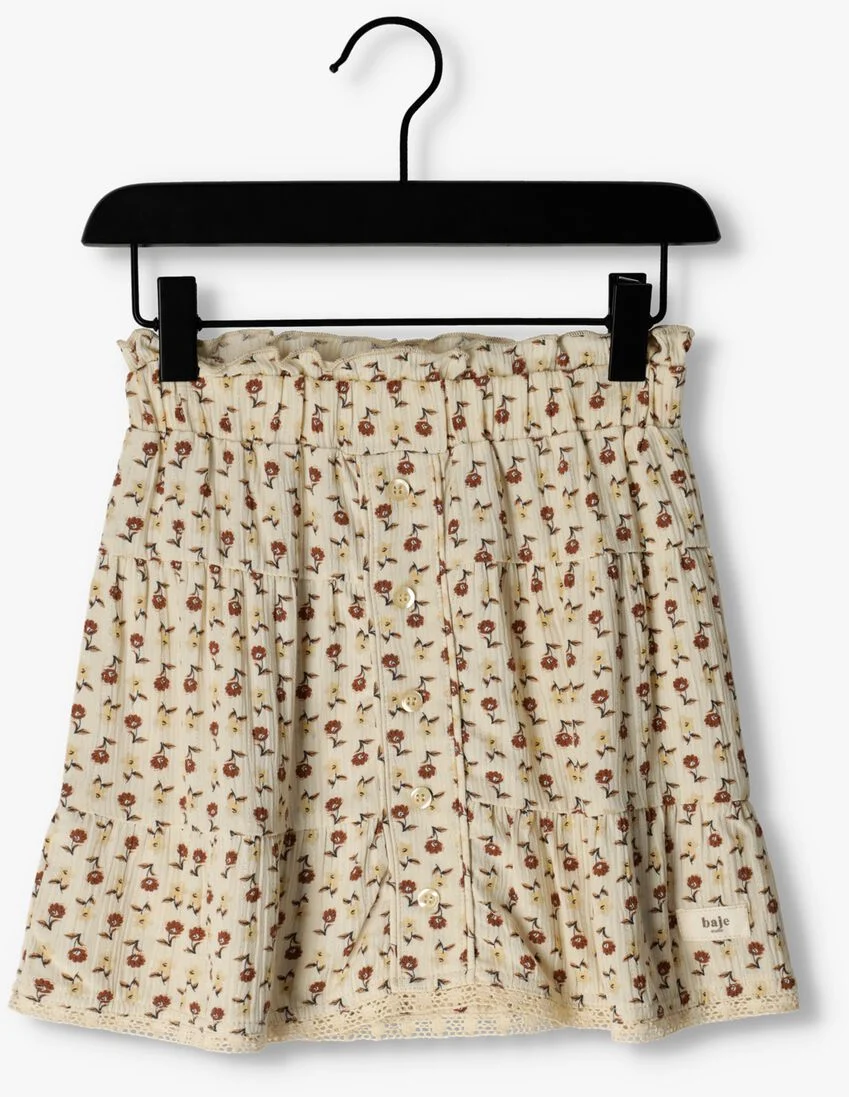 BAJE STUDIO beige baje studio minirok skirt