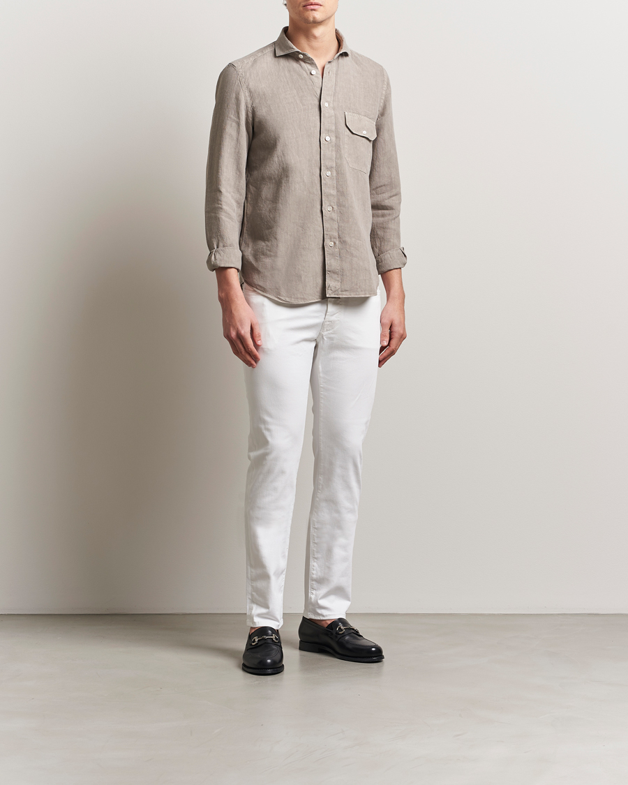 Jacob Cohën Bard Slim Fit 5-Pocket Pants White